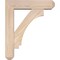 Ekena Millwork Imperial Craftsman Smooth Bracket w/ Offset Brace, Douglas Fir, 5 1/2"W x 20"D x 24"H BKT0604X20X24IMP04SDF - alternate 2